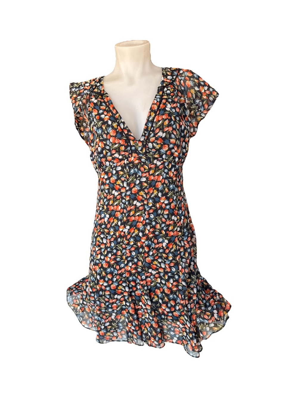 Zara Mini Dress in Multi-Color Floral M